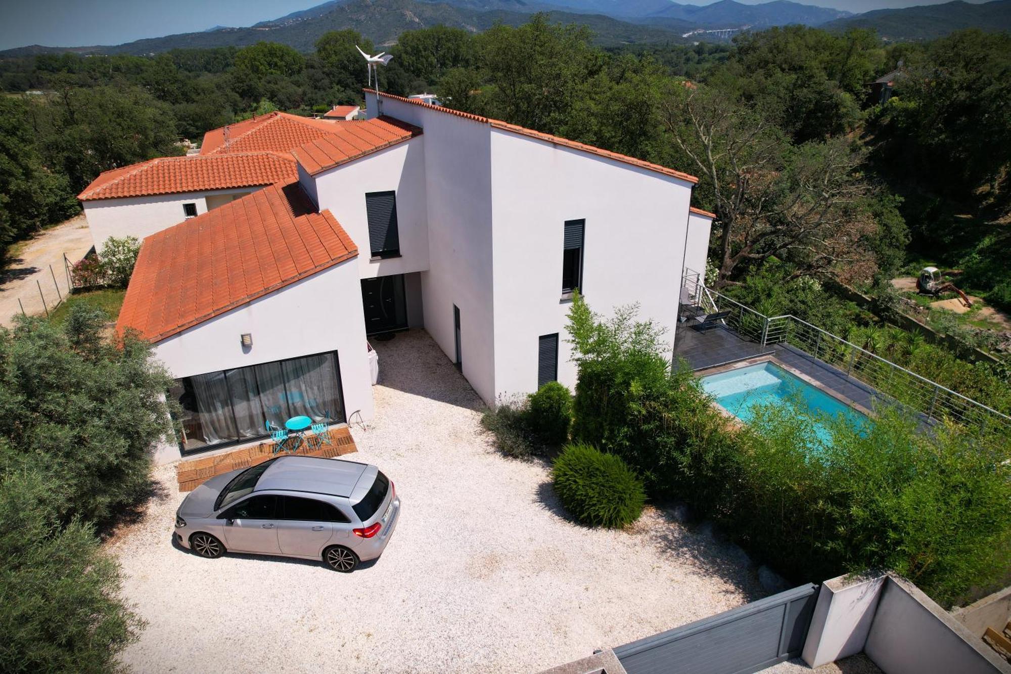 Villa Contemporaine, Jardin Mediterraneen Et Piscine Privee Saint-Jean-Pla-de-Corts Bagian luar foto