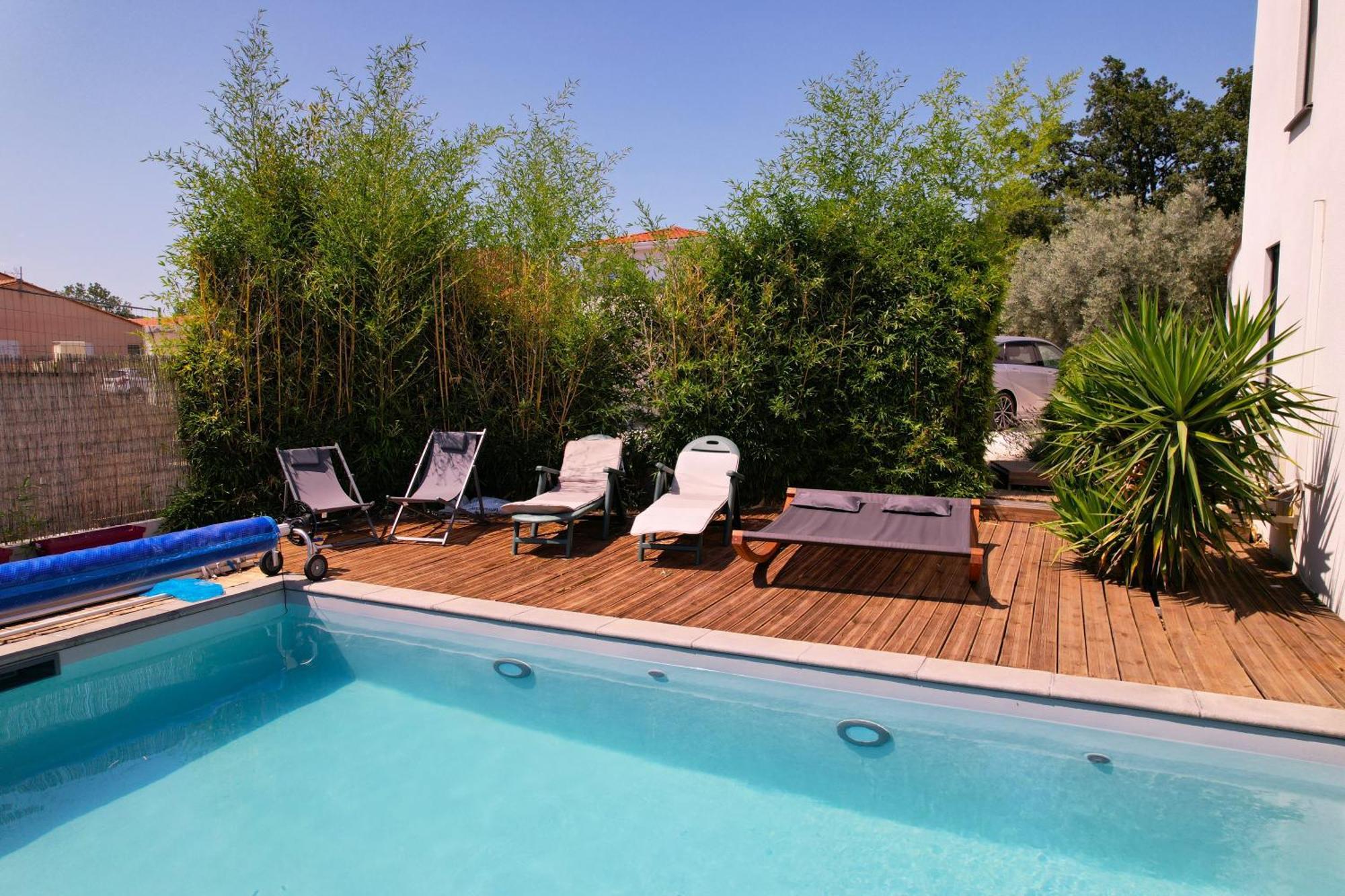 Villa Contemporaine, Jardin Mediterraneen Et Piscine Privee Saint-Jean-Pla-de-Corts Bagian luar foto